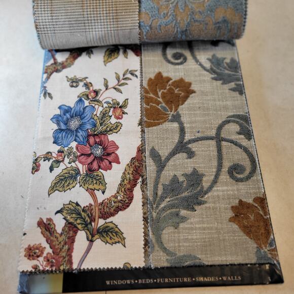 Kasmir Fabric Sample Book  Prints Woven Solid by Color Quilting Huge Heavy - Picture 7 of 16
